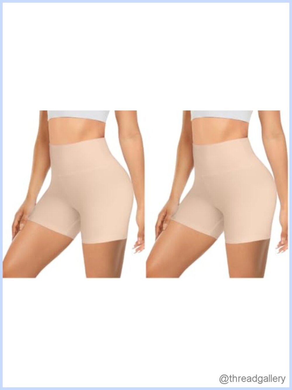 High Waisted 5" Biker Shorts Tummy Control Butt Lifting Gym Yoga Athletic